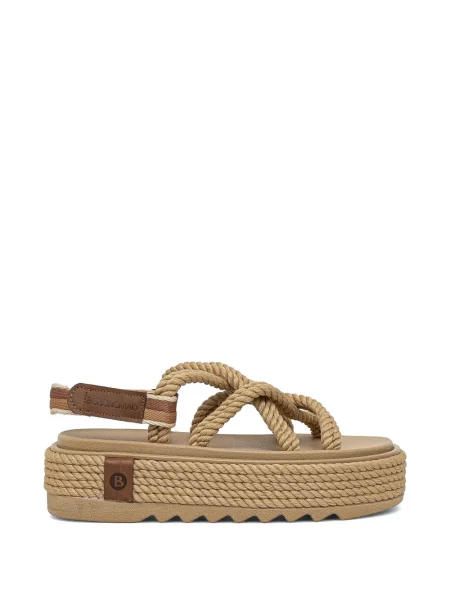 Espadrile Bohonomad cu platformă