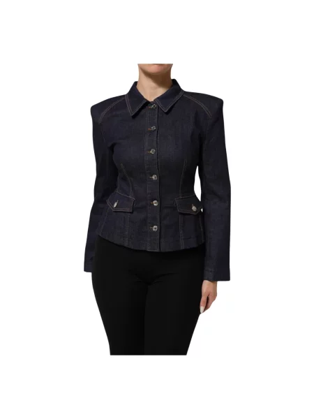 Kurtka jeansowa Dolce And Gabbana niebieska