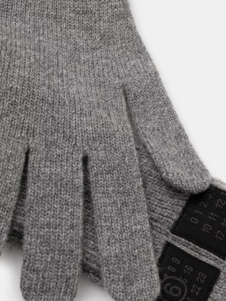 Рукавиці з додаванням вовни Maison Margiela сірий