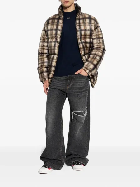 Tricou Diesel lung albastru