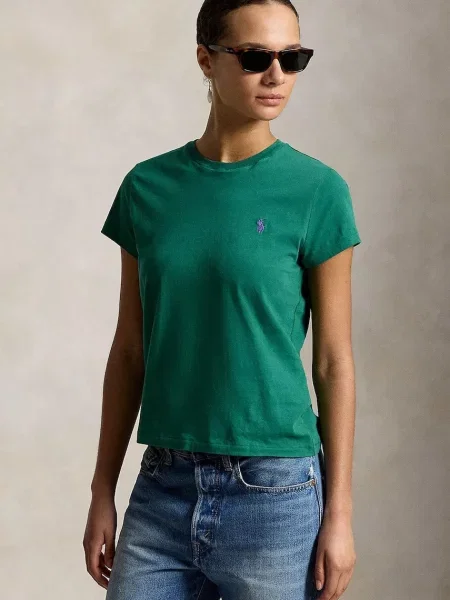 Polo Ralph Lauren tricou pentru femei din verde