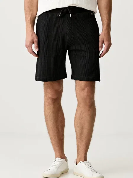 BOSS pantaloni scurți de loungewear pentru bărbați cu Structure Shorts negru