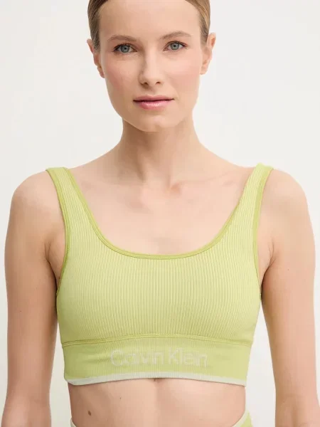 Calvin Klein Performance Sportovní podprsenka zelená