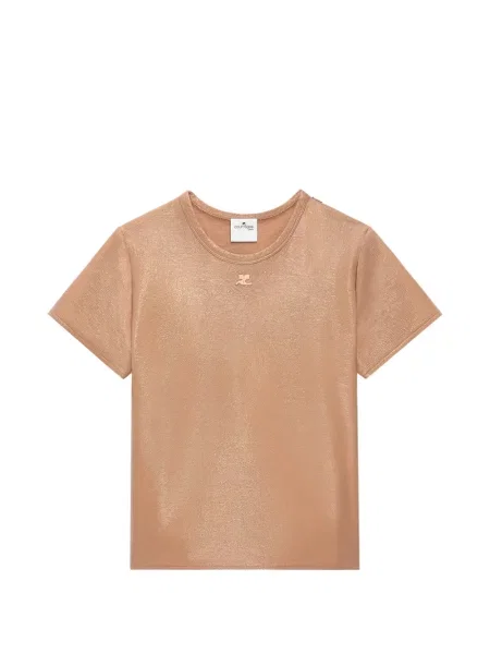 Tricou Courreges cu broderie