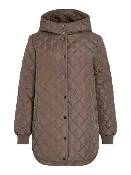 VILA Palton de iarnă VITate' maro