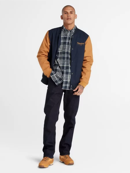 Timberland Бомбер синій