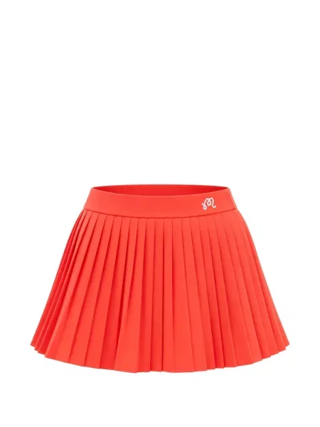 Golf fustă Malbon Golf cu broderie roșu