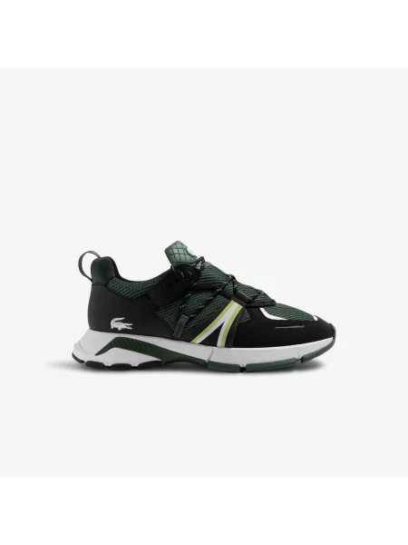 Lacoste Buty Sportowe Z Systemem Sznurowania Tekstylnego zielone