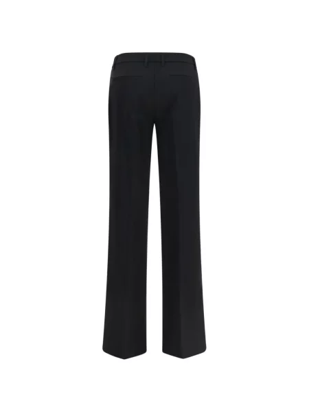 Pantaloni True Royal de lână negru