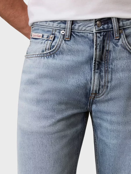Джинси Calvin Klein Jeans ретро блакитні