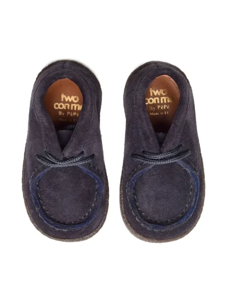 Buty do kostki dziecięce Pèpè niebieskie