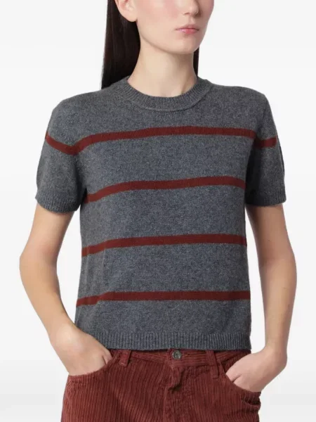 Tricou Alexandra Golovanoff gri