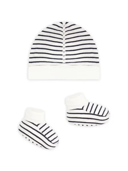 Czapka dziecięca Petit Bateau biała