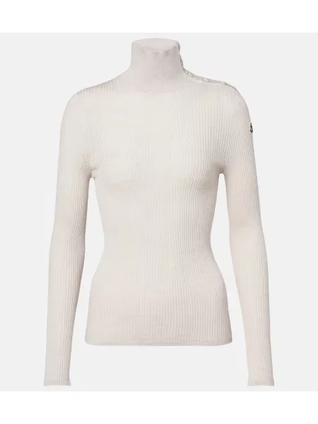 Heláncă Moncler de lână bej