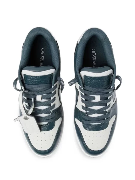 Sneakerși Off-white business alb