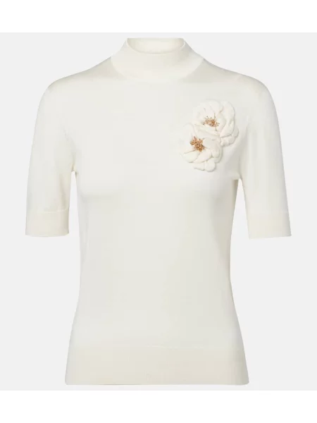 Heláncă Dolce&gabbana de mătase alb