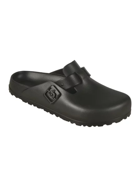 Klapki BIRKENSTOCK Boston EVA Narrow black czarne