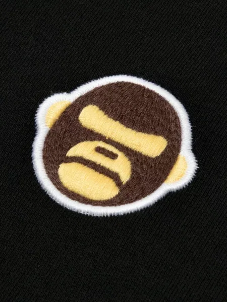 Hanorac Aape By A Bathing Ape cu autograf negru