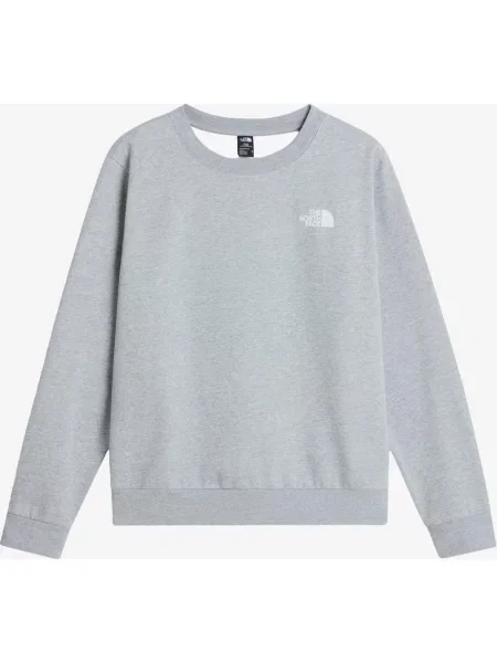 Bluza The North Face Evolution Box NSE Regular Crew jasnoszary S szara