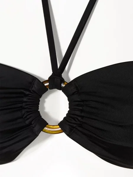 Tommy Hilfiger Bandeau Bikiny Top černá