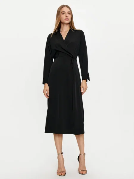 Haveone Rochie de zi negru