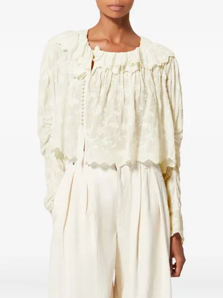 Top Isabel Marant cu volane