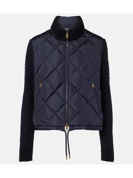 Cardigan Moncler albastru