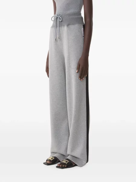 Pantaloni de jogging Lanvin din jerseu alergare gri