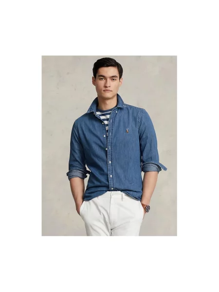 Polo Ralph Lauren Koszula Core Replen Granatowy niebieska
