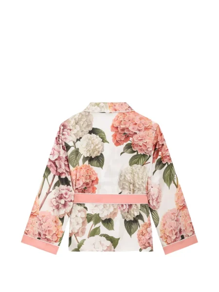 Dětska košile Dolce & Gabbana bílá