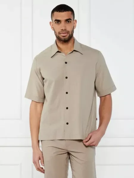 BOSS ORANGE Ing Lapoully_M | Relaxed fit bézs