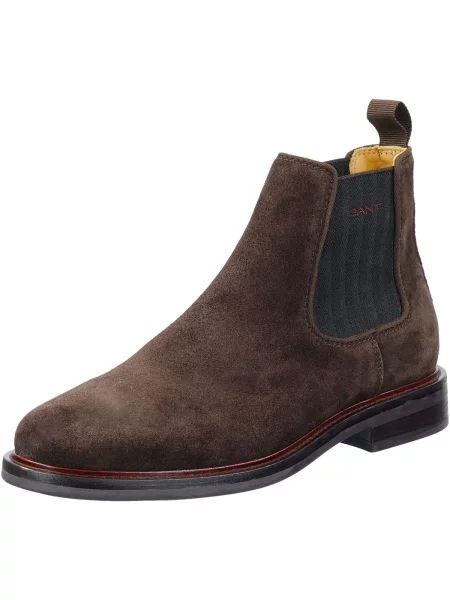 Chelsea boots Gant hnědé