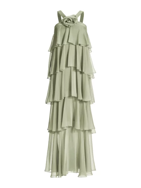 SWING Rochie de seară pastel verde