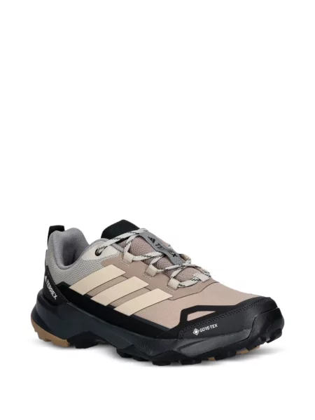 Trčanje remenčić hlače Adidas s cvjetnim printom smeđa