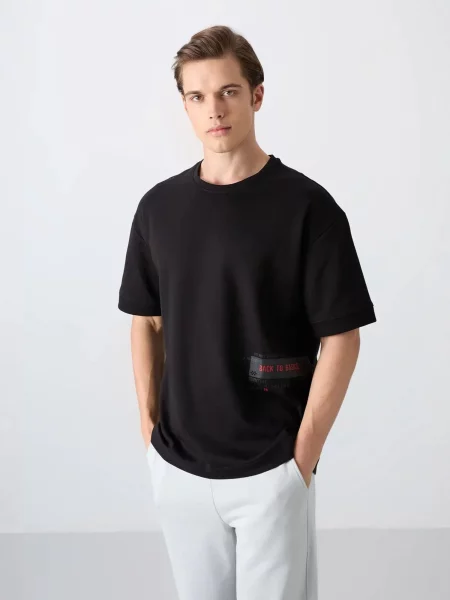 Tommy Life Tričko černá