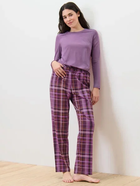 Низ піжами Tchibo бавовна/віскоза фіолетовий