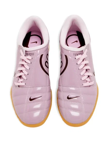 Sneakerși Nike Air Max cu șireturi din dantelă cu broderie roz