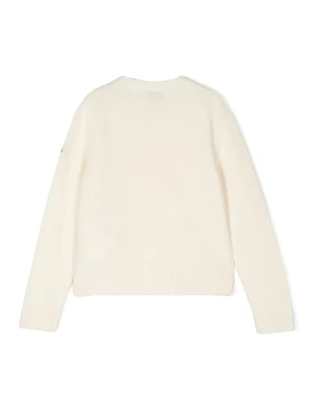 Sweter dziecięcy Moncler Enfant biały
