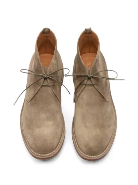 Botine Officine Creative din piele de căprioară