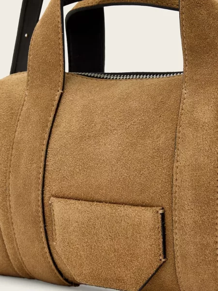 Замшевая сумка Allsaints