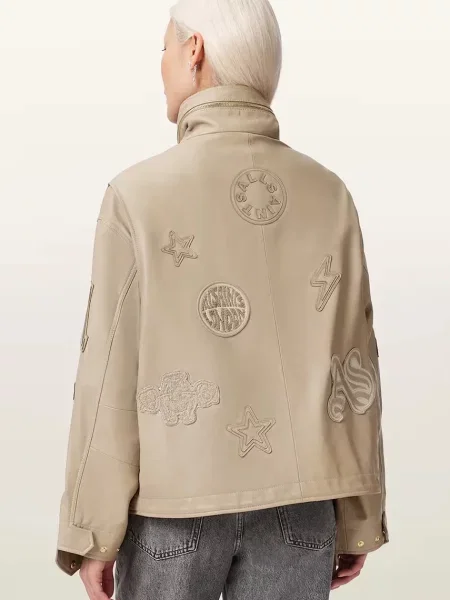 Шкіряна куртка Allsaints