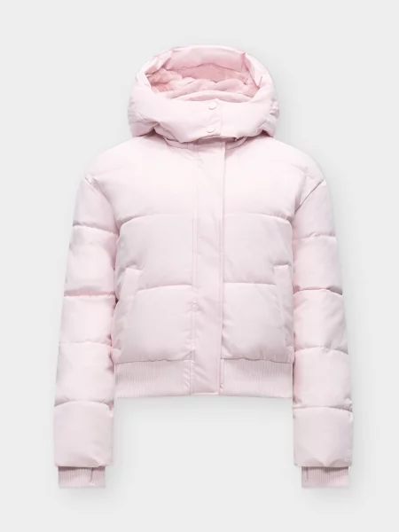 HOLLISTER Téli dzseki FEEL GOOD rózsa