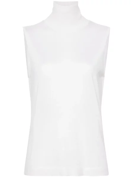 Пуловер Fabiana Filippi без ръкави бяло