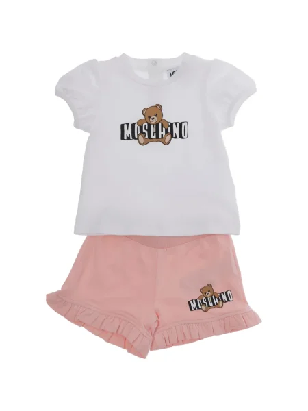 Szorty dziecięce Moschino białe