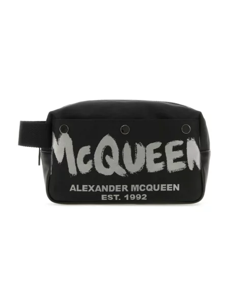 Kosmetyczka Alexander Mcqueen czarna