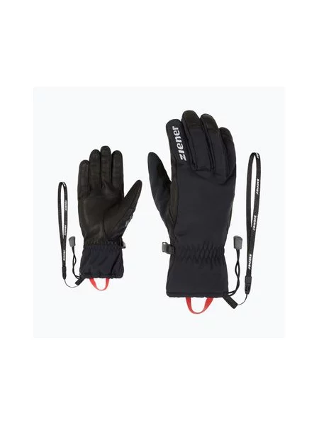 Гірськолижні рукавиці ZIENER Gaikono WS PR чорні