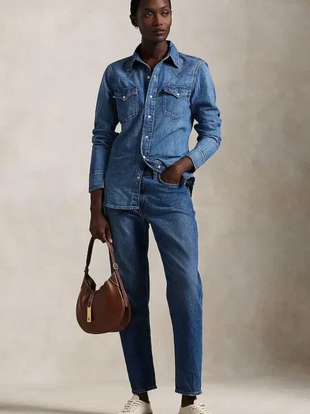 Polo Ralph Lauren ing galléros regular kék