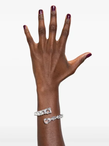 Apyranke Swarovski su kristalais sidabrinė