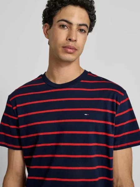 Tommy Jeans T-Shirt Granatowy