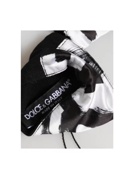 Bransoletka Dolce And Gabbana z logo czarna
